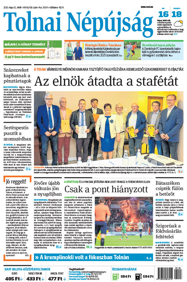 Lapszám: 2025.05.12.