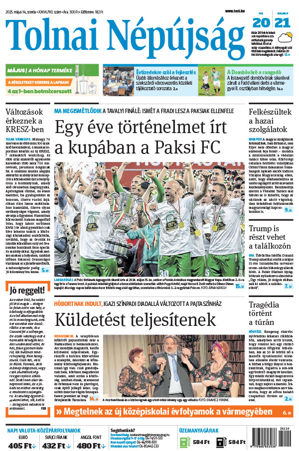 Lapszám: 2025.05.14.