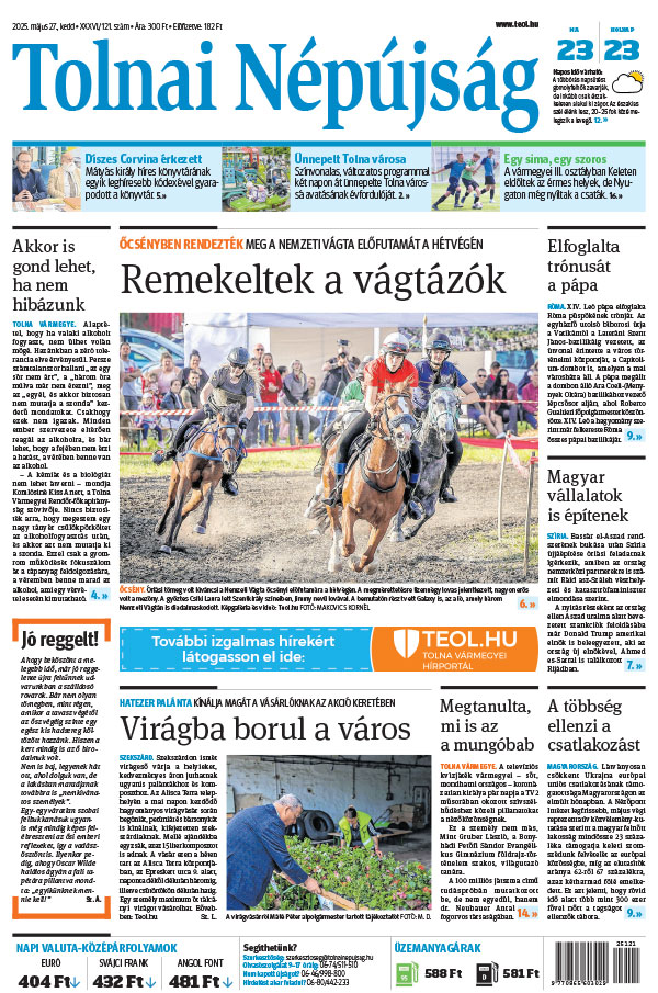 Lapszám: 2025.05.27.