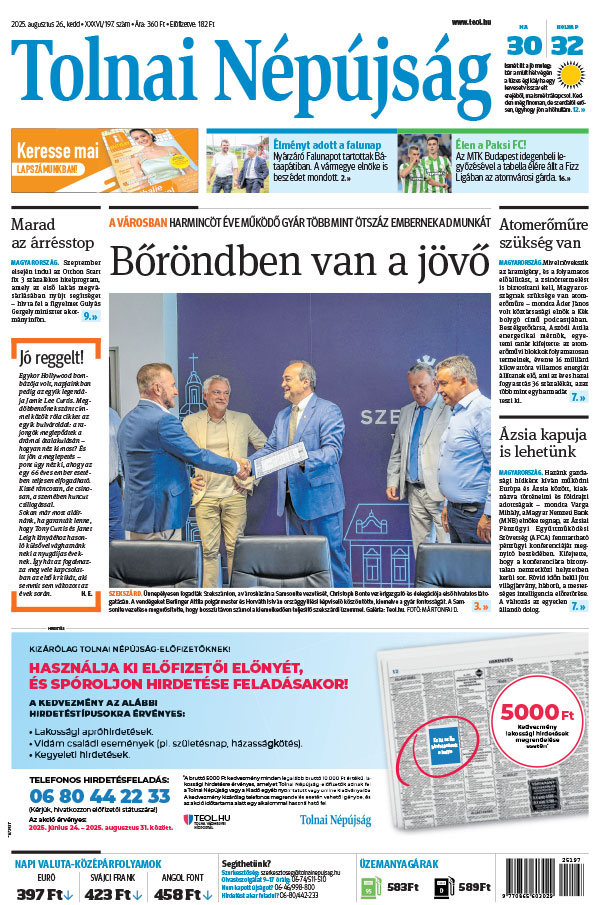Lapszám: 2025.08.26.