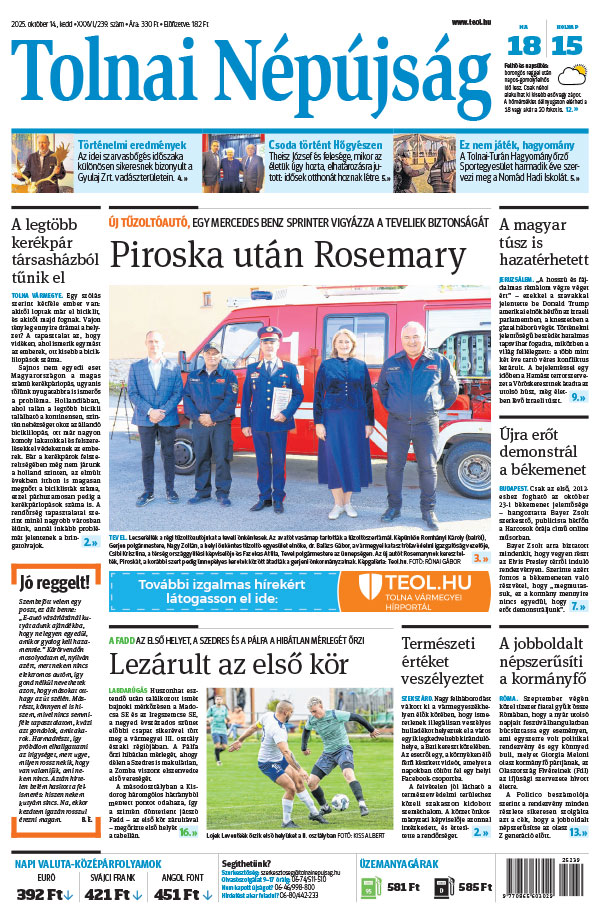 Lapszám: 2025.10.14.