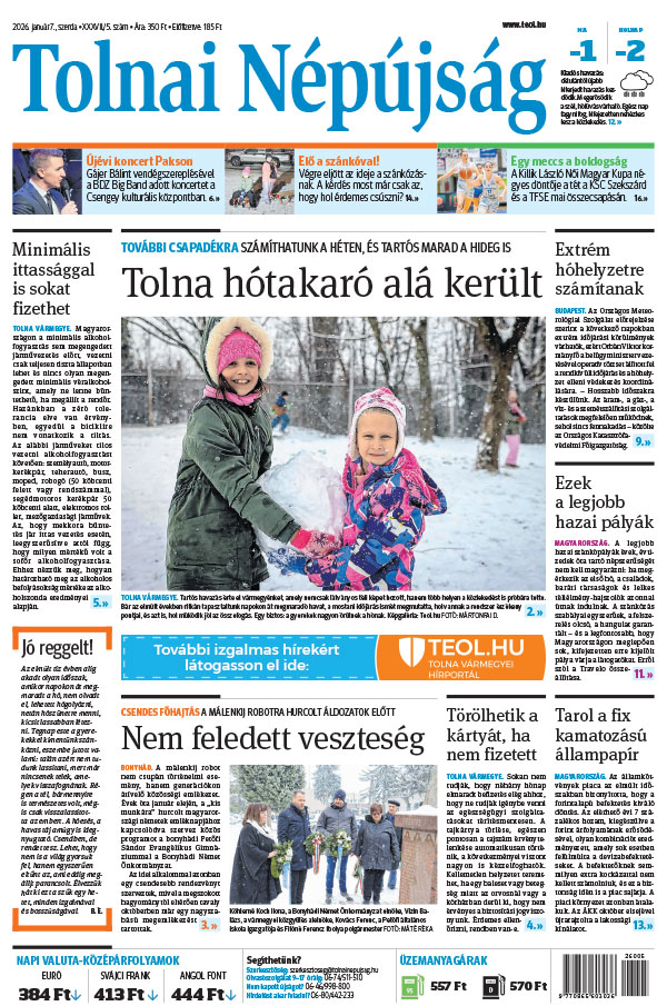 Lapszám: 2026. 01. 07.