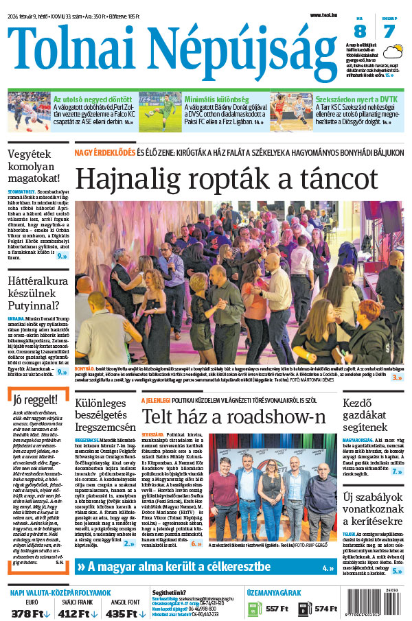 Lapszám: 2026. 02. 09.