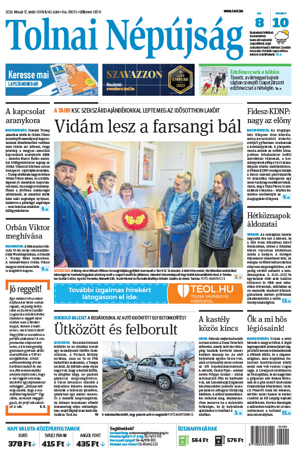 Lapszám: 2026. 02. 17.