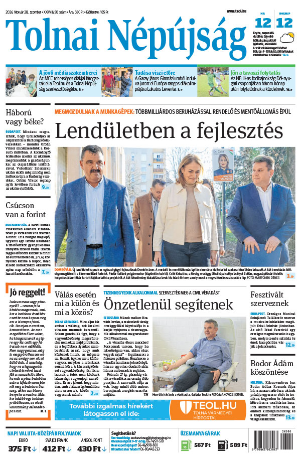 Lapszám: 2026. 02. 28.
