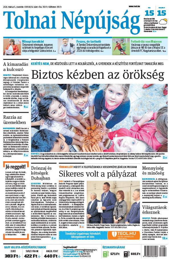 Lapszám: 2026. 03. 05.