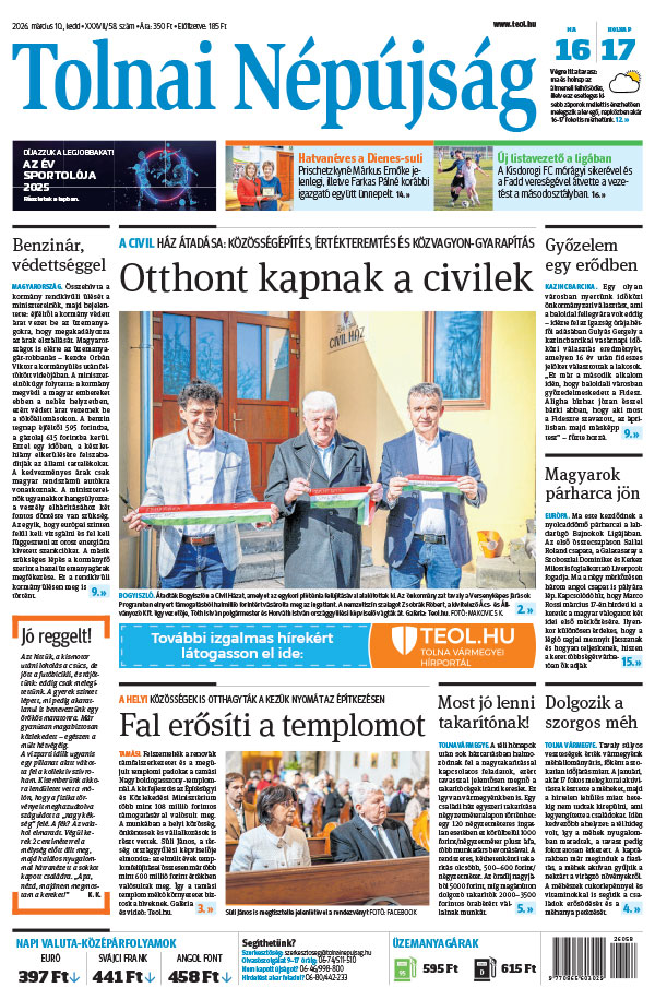 Lapszám: 2026. 03. 10.