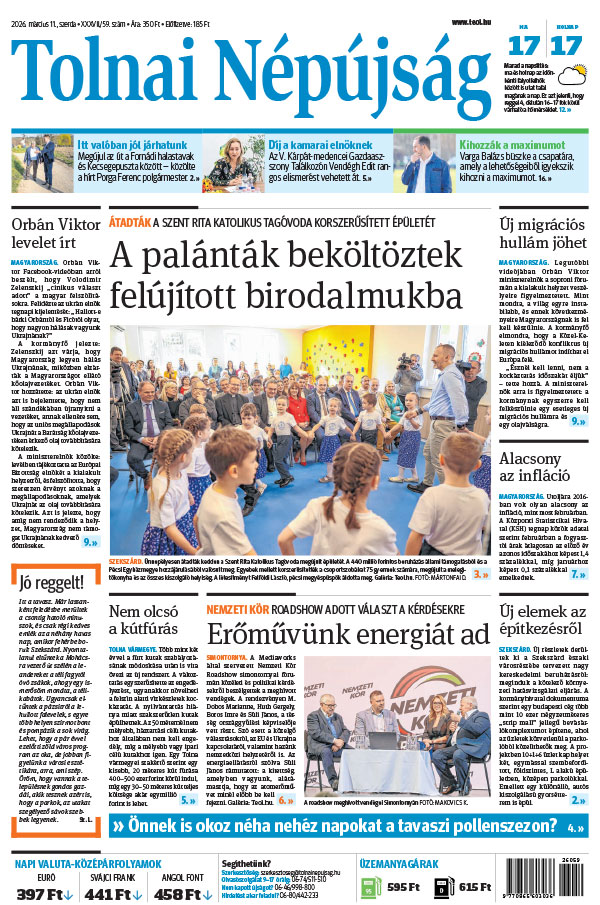 Lapszám: 2026. 03. 11.