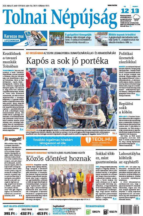 Lapszám: 2026. 03. 17.