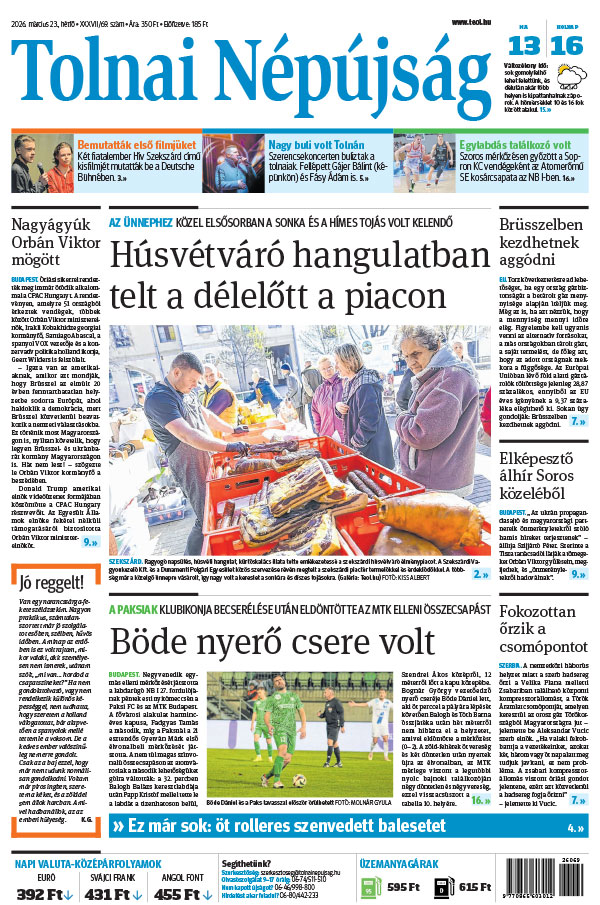 Lapszám: 2026. 03. 23.