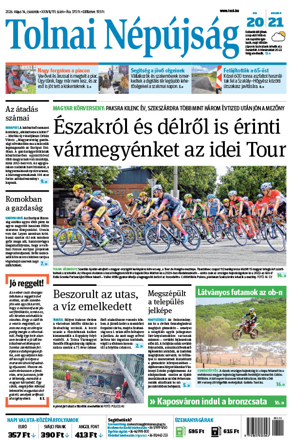 Lapszám: 2026. 05. 14.