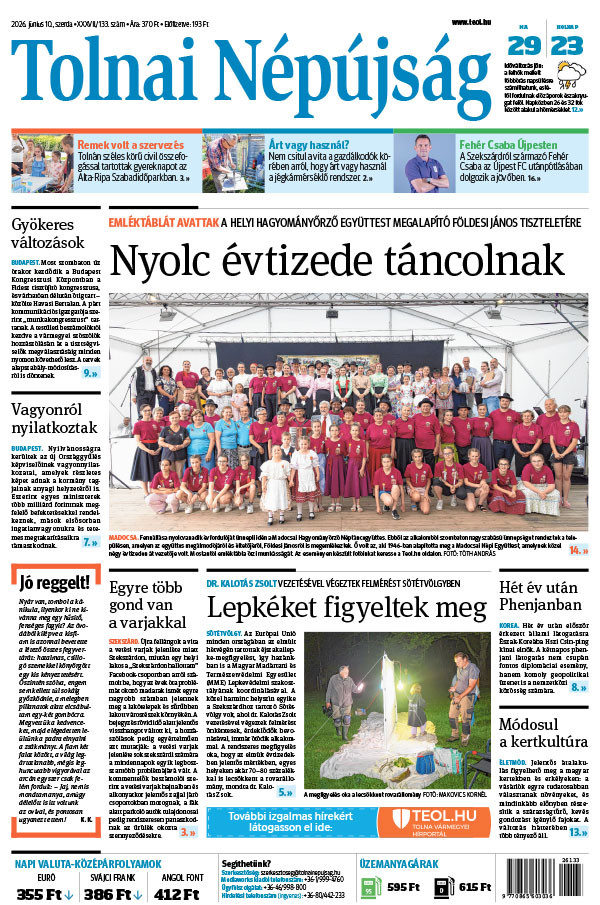 Lapszám: 2026. 06. 10.