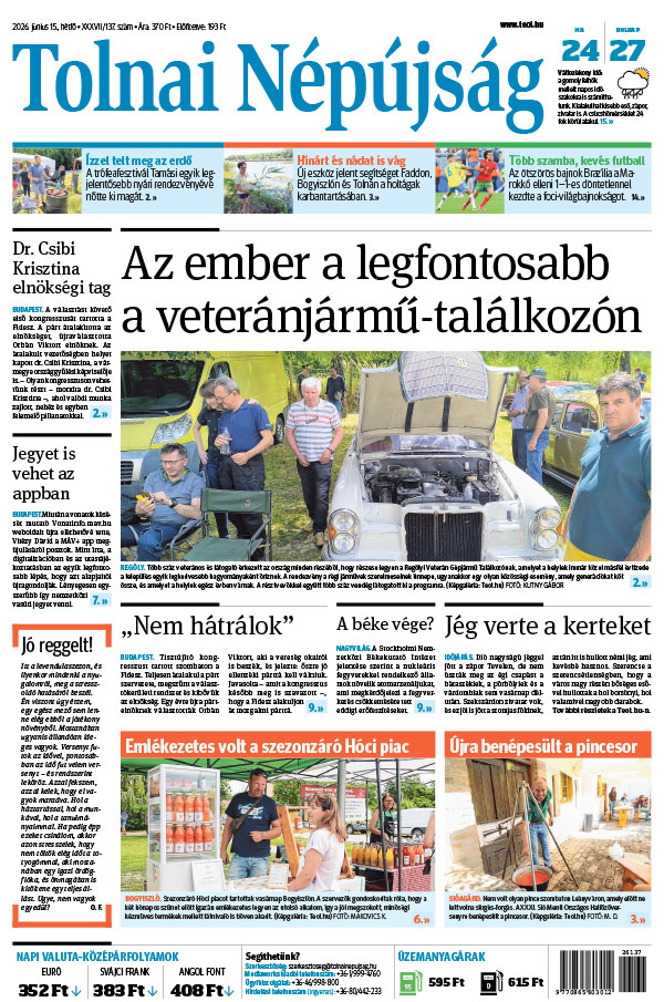 Lapszám: 2026. 06. 15.