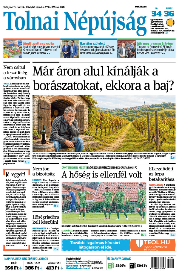 Lapszám: 2026. 06. 25.