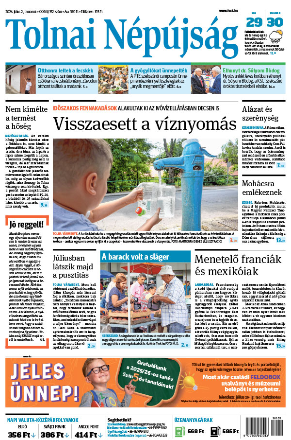 Lapszám: 2026. 07. 02.