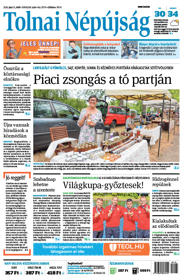 Lapszám: 2026. 07. 13.