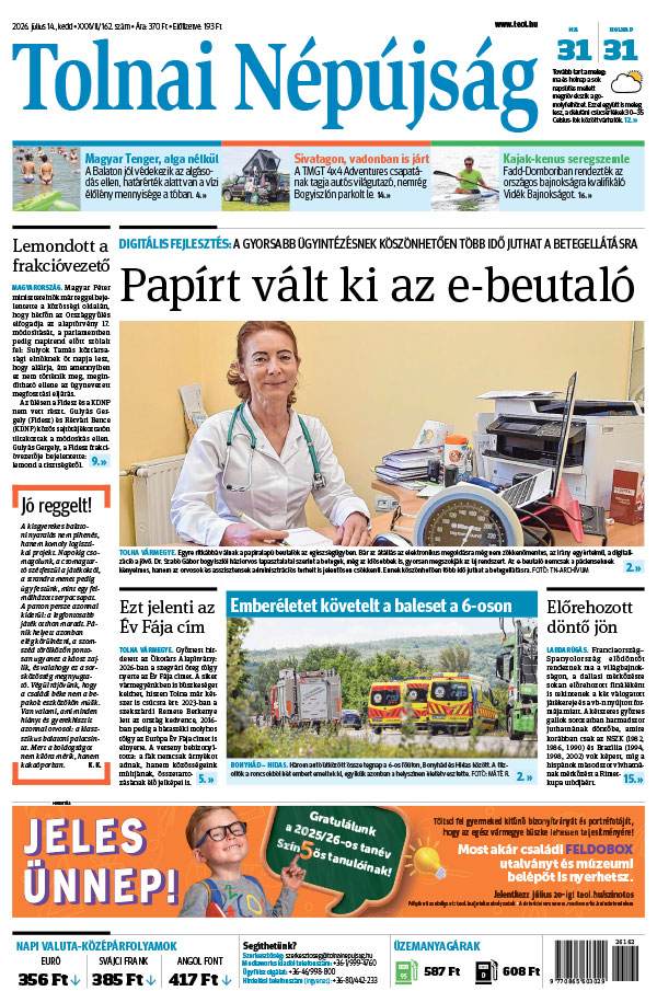 Lapszám: 2026. 07. 14.