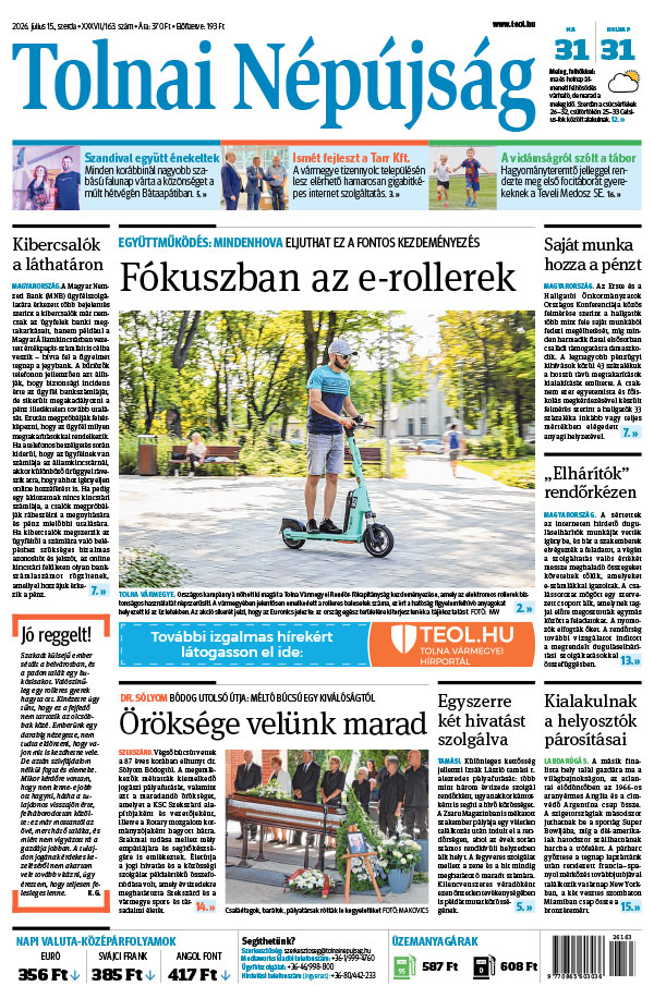 Lapszám: 2026. 07. 15.