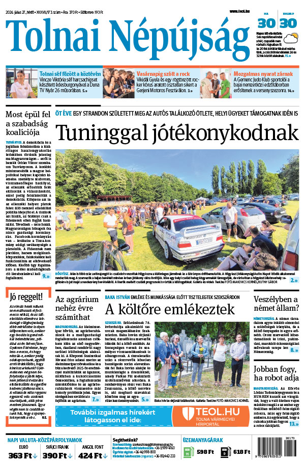 Lapszám: 2026. 07. 27.