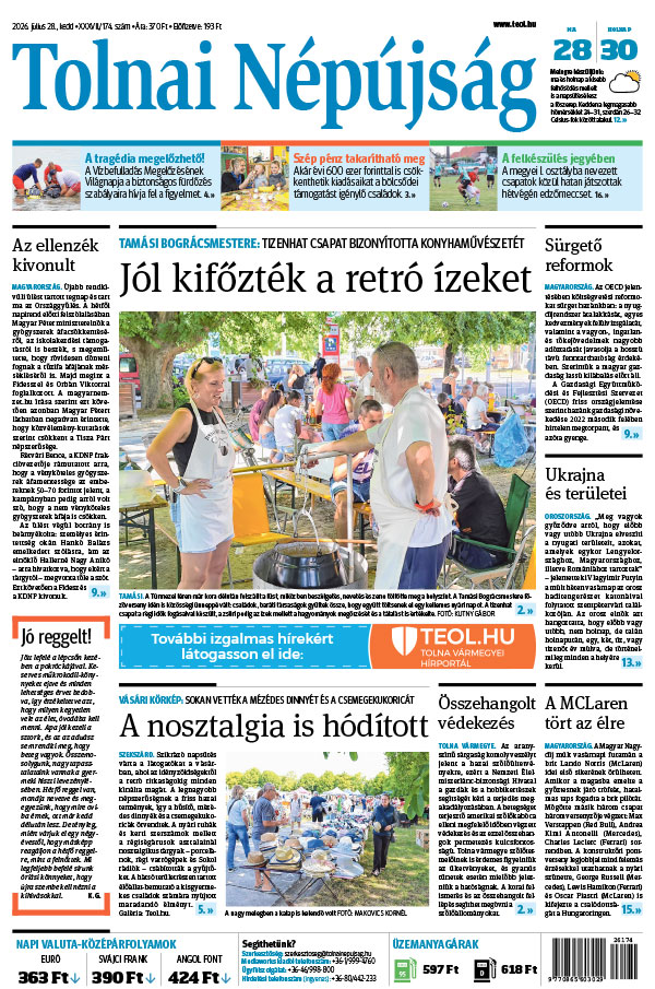 Lapszám: 2026. 07. 28.