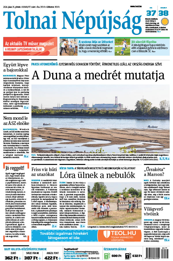 Lapszám: 2026. 07. 31.